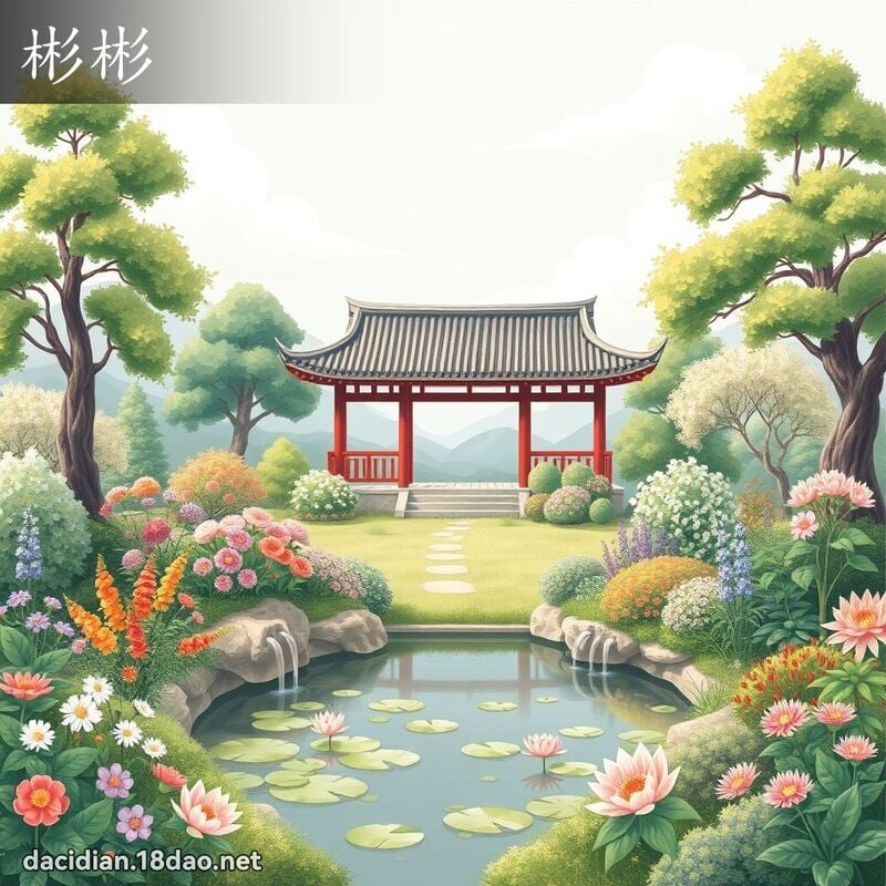 彬彬 - 国语大辞典配图