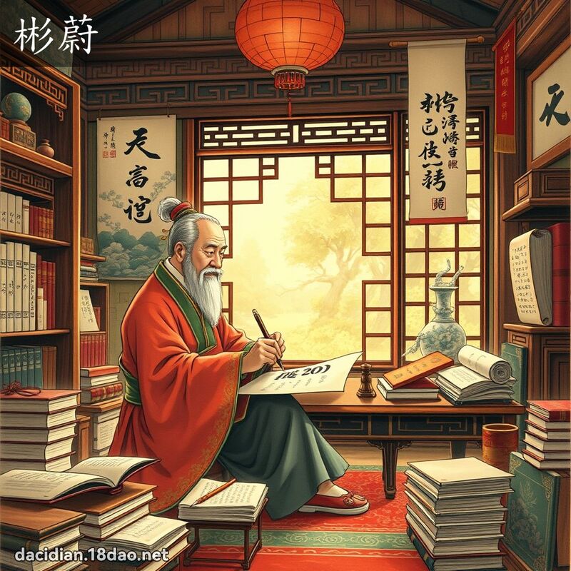 彬蔚 - 國語大辭典配圖