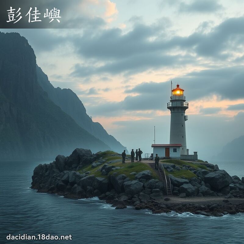 彭佳嶼 - 國語大辭典配圖