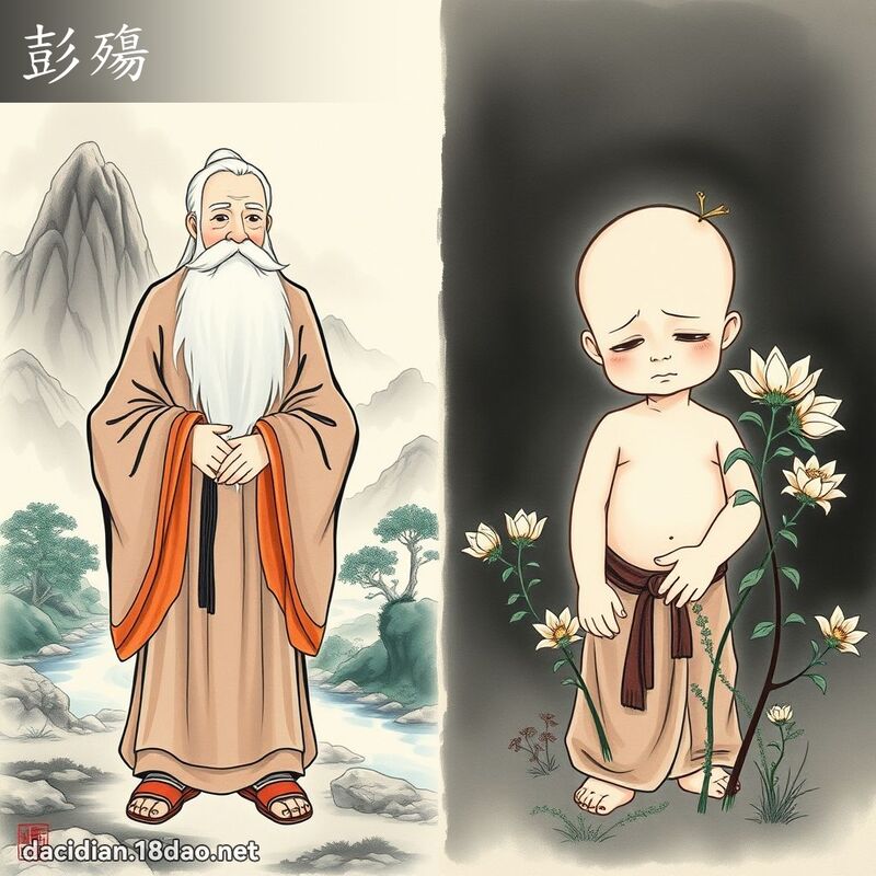 彭殤 - 国语大辞典配图