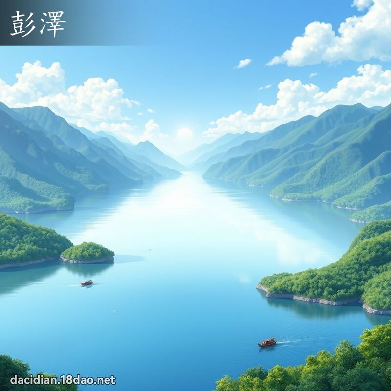 彭澤 - 國語大辭典配圖