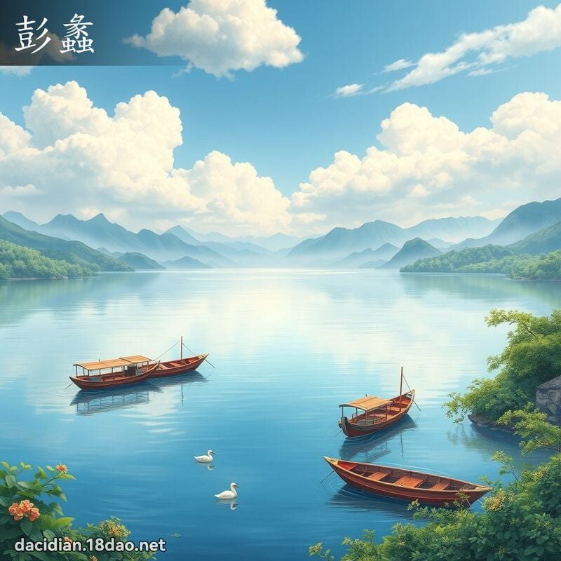 彭蠡 - 国语大辞典配图