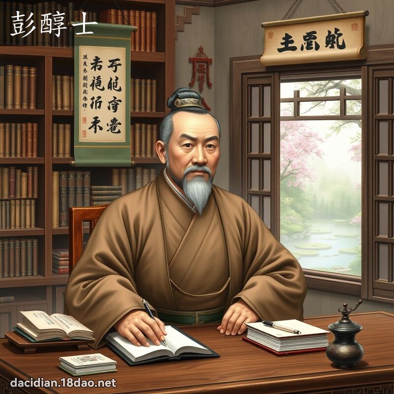 彭醇士 - 國語大辭典配圖