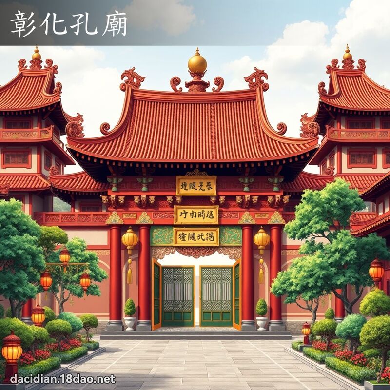 彰化孔廟 - 國語大辭典配圖
