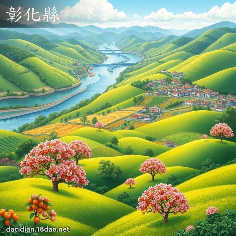 彰化縣 - 國語大辭典配圖