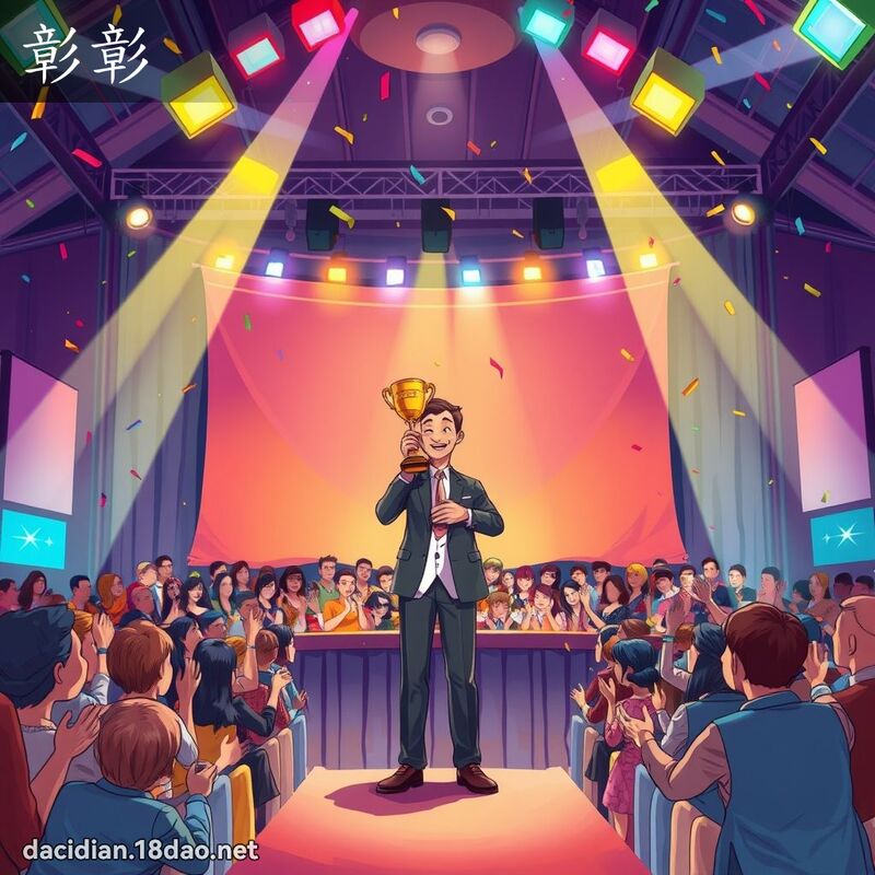彰彰 - 國語大辭典配圖