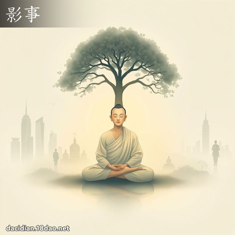 影事 - 國語大辭典配圖