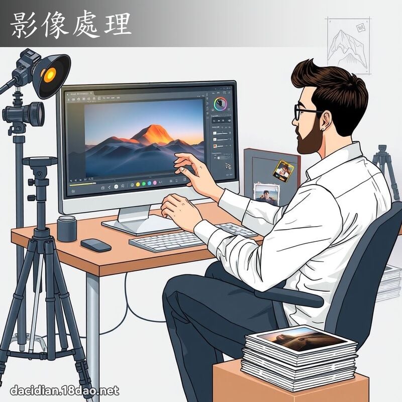 影像处理 - 国语大辞典配图