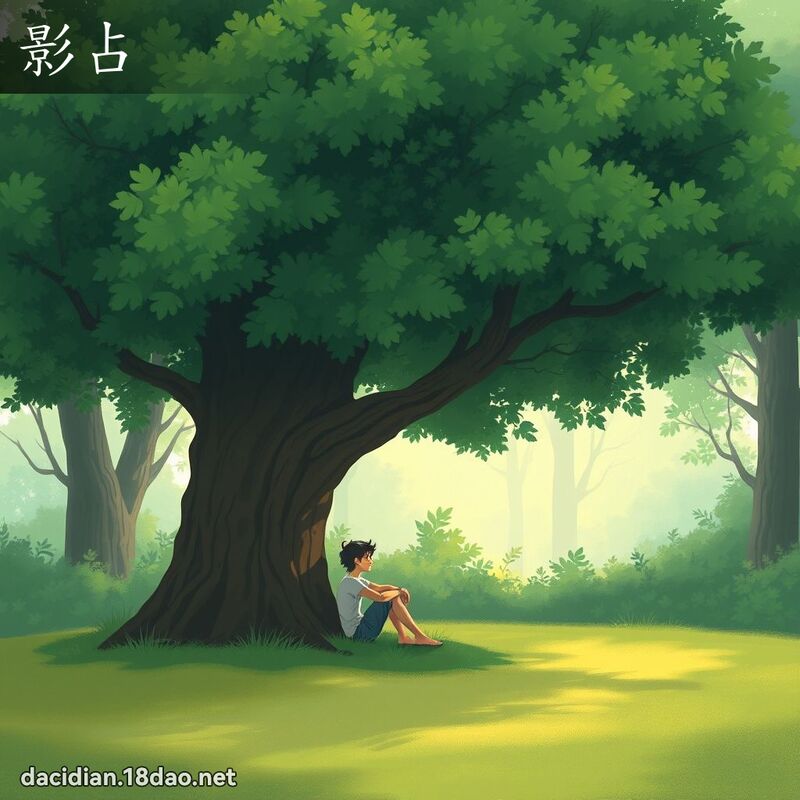 影占 - 国语大辞典配图