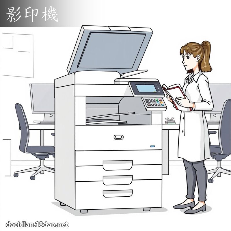 影印機 - 國語大辭典配圖