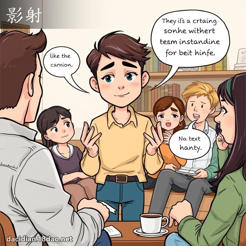 影射 - 国语大辞典配图