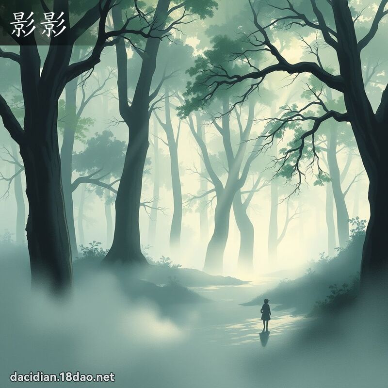 影影 - 國語大辭典配圖