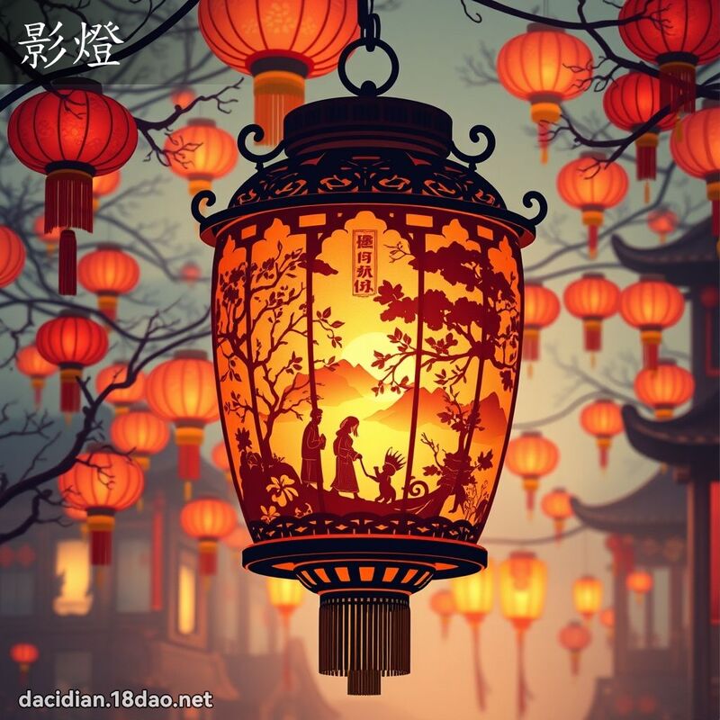 影燈 - 國語大辭典配圖