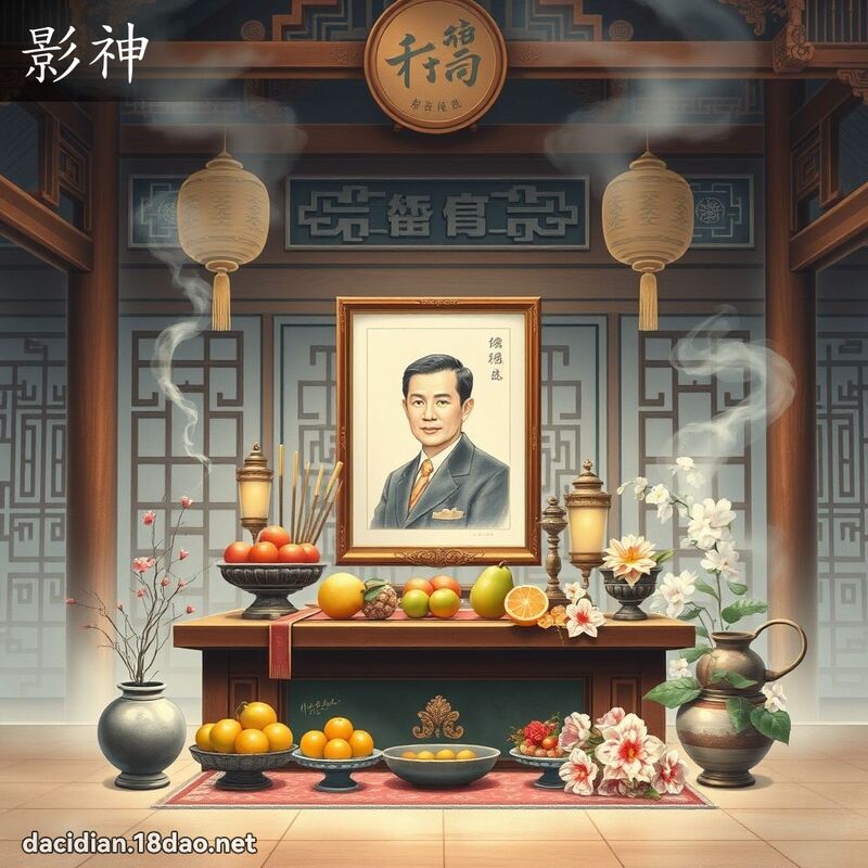 影神 - 國語大辭典配圖