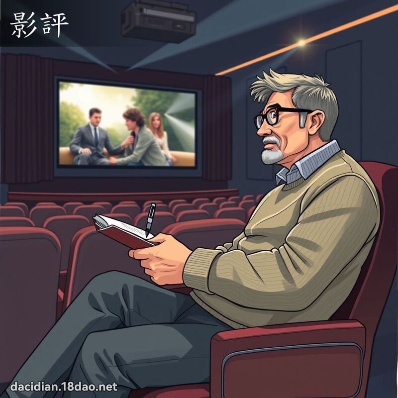 影評 - 國語大辭典配圖