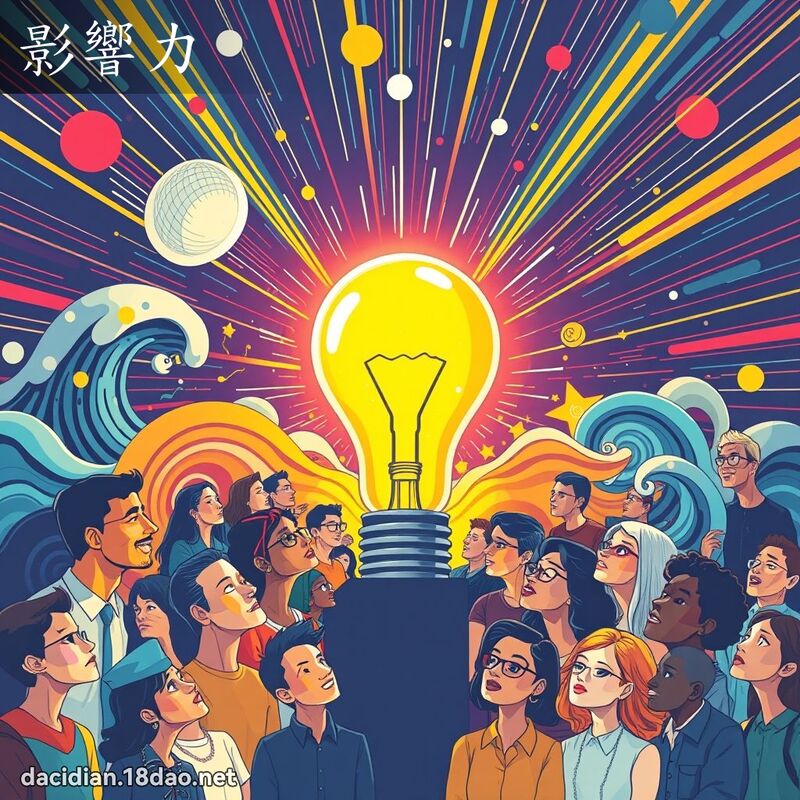 影响力 - 国语大辞典配图