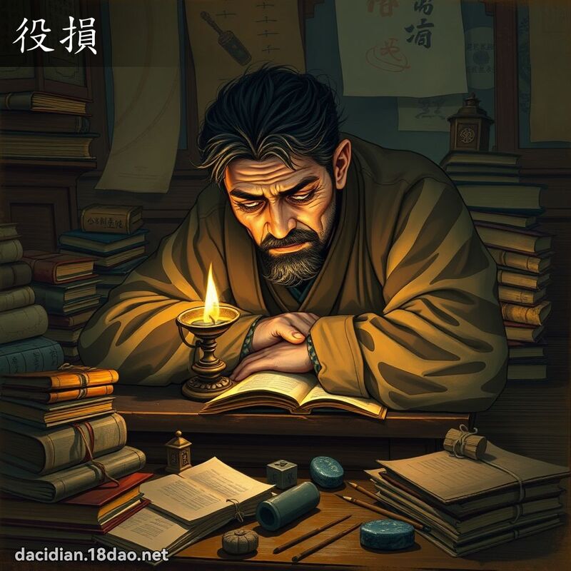 役损 - 国语大辞典配图