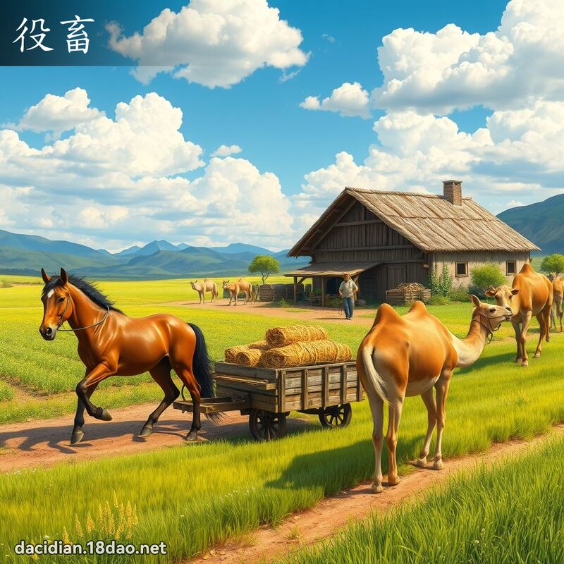 役畜 - 国语大辞典配图