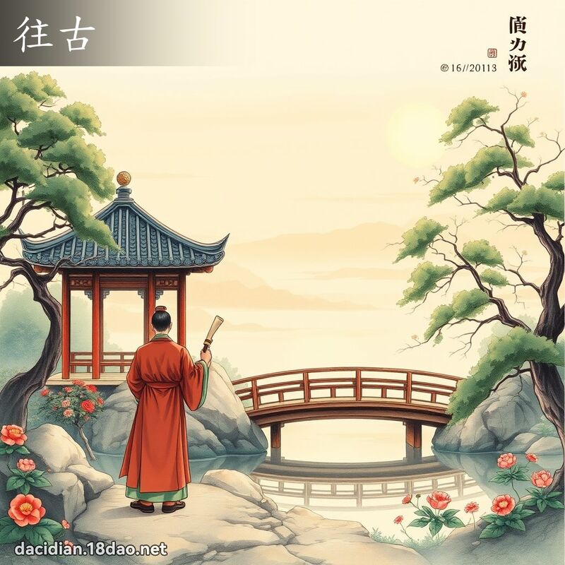 往古 - 國語大辭典配圖