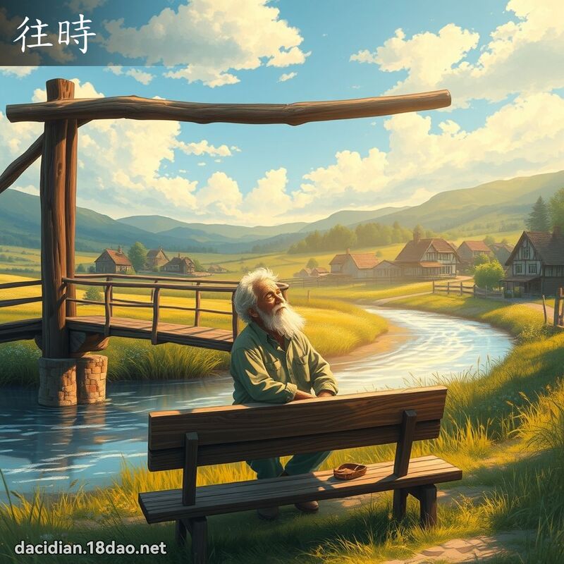 往時 - 國語大辭典配圖