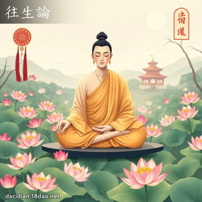 往生論 - 國語大辭典配圖