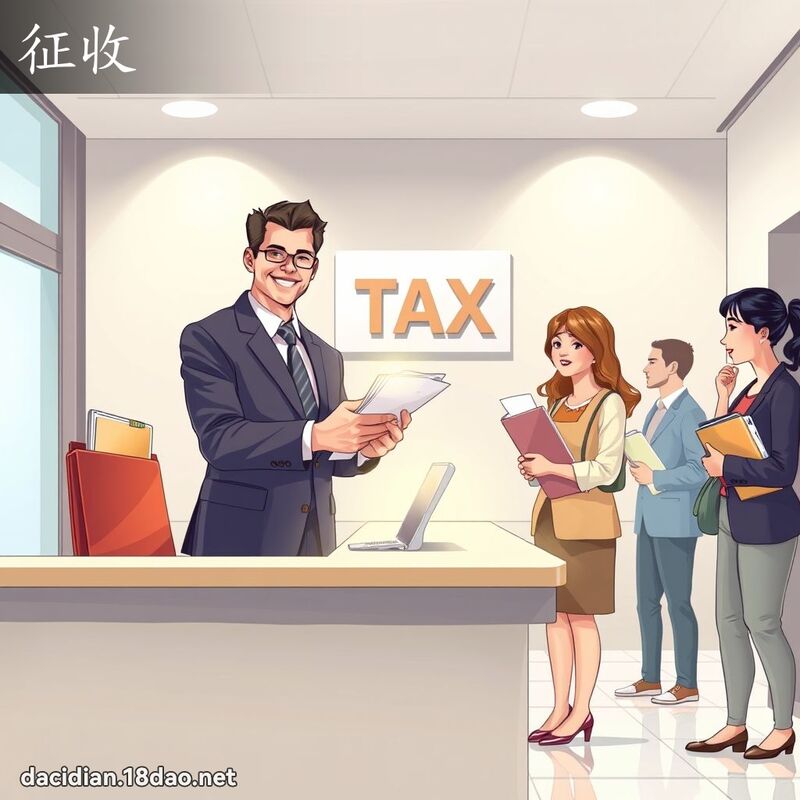 征收 - 国语大辞典配图