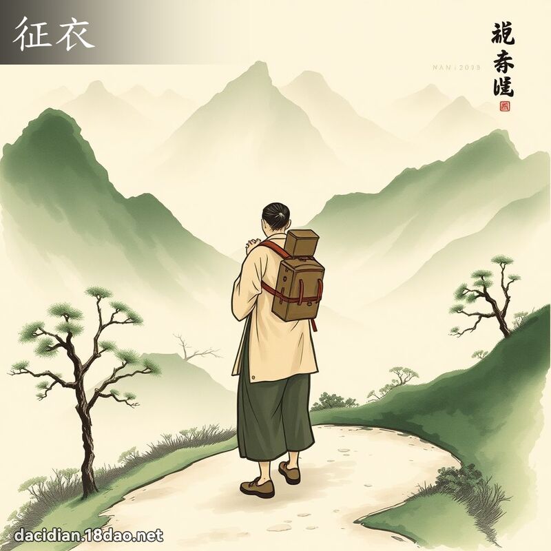征衣 - 國語大辭典配圖