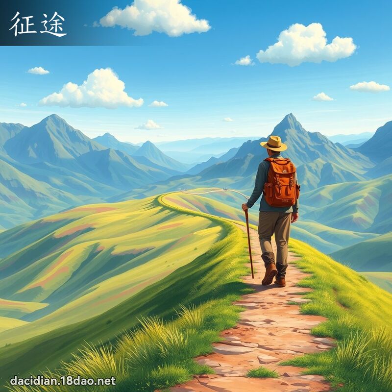 征途 - 国语大辞典配图