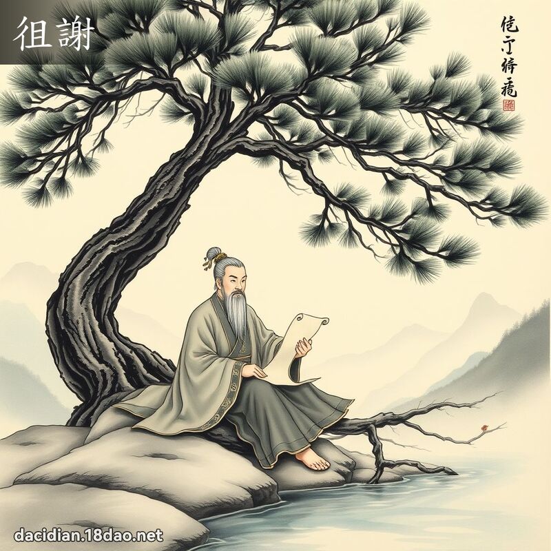 徂谢 - 国语大辞典配图