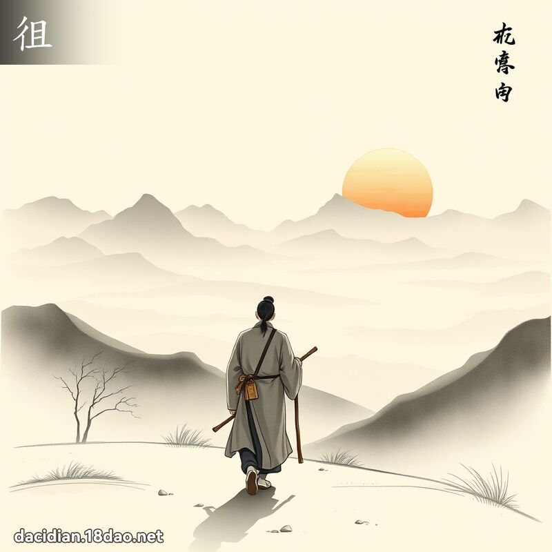 徂 - 国语大辞典配图
