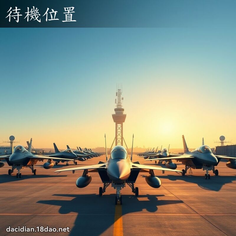 待機位置 - 國語大辭典配圖