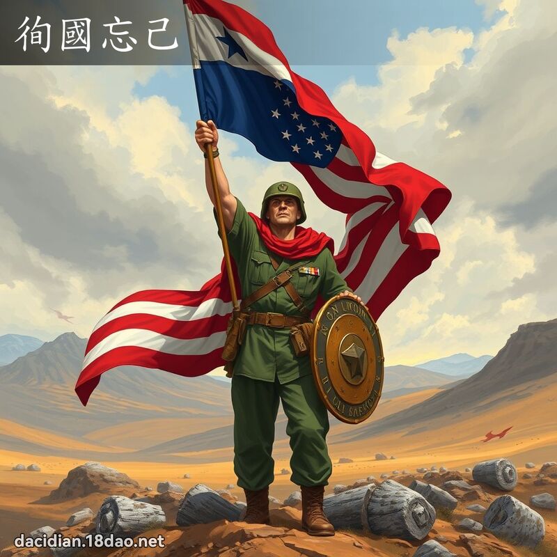 徇國忘己 - 國語大辭典配圖