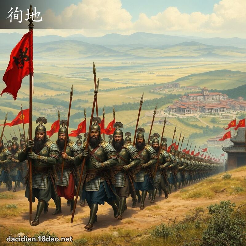 徇地 - 国语大辞典配图