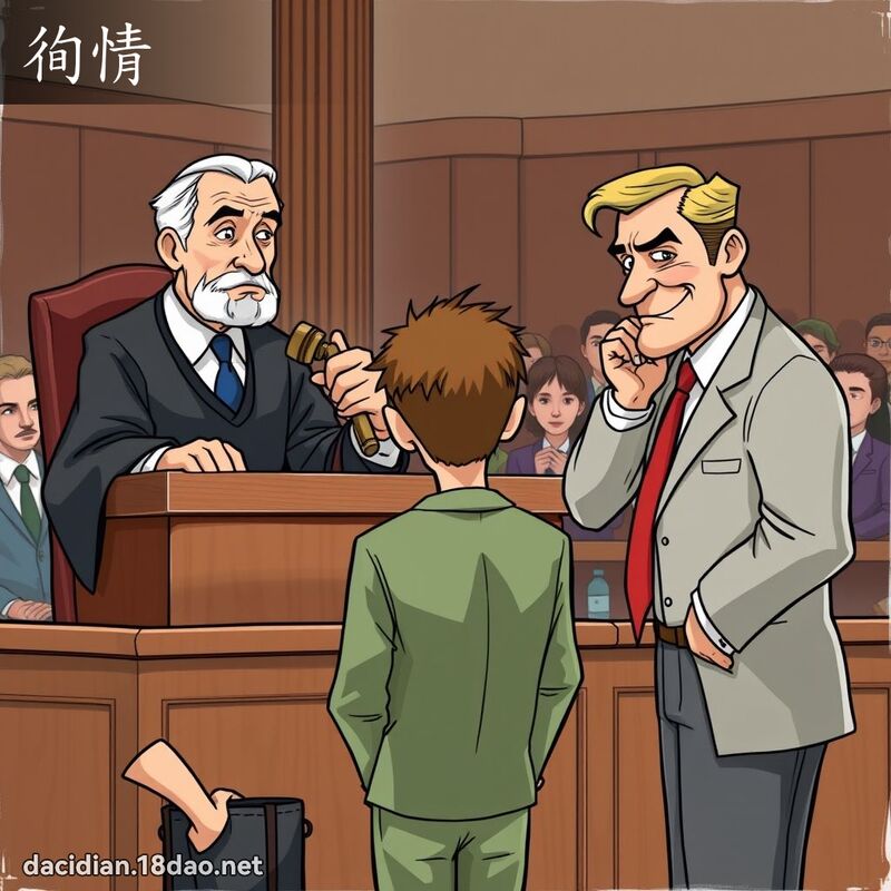 徇情 - 國語大辭典配圖
