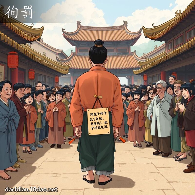 徇罚 - 国语大辞典配图