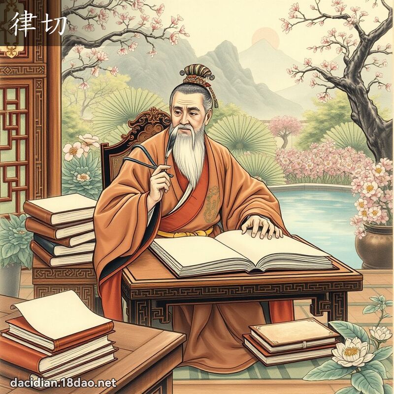 律切 - 國語大辭典配圖
