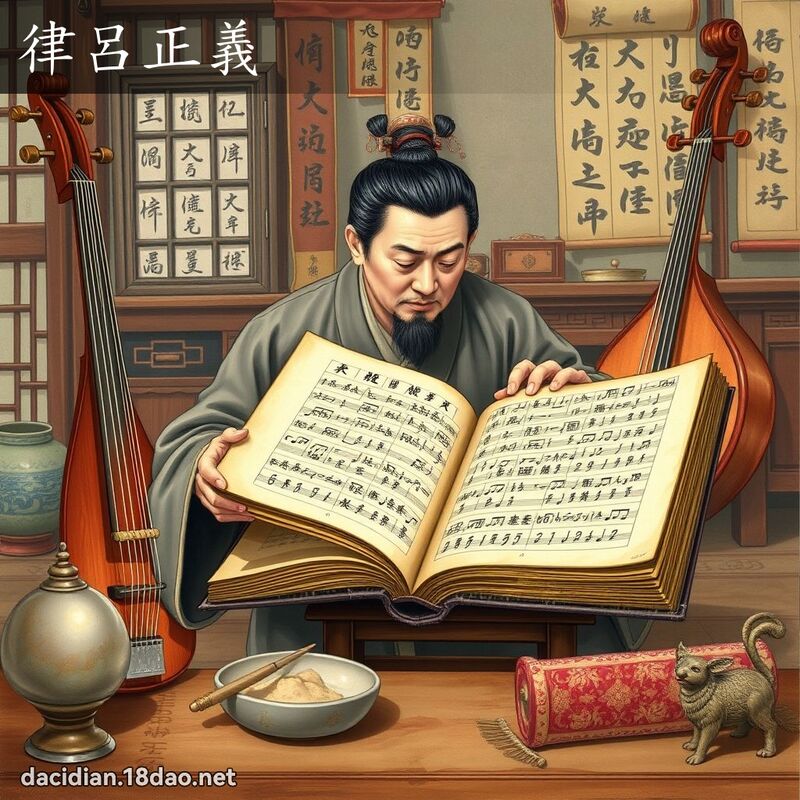 律吕正义 - 国语大辞典配图