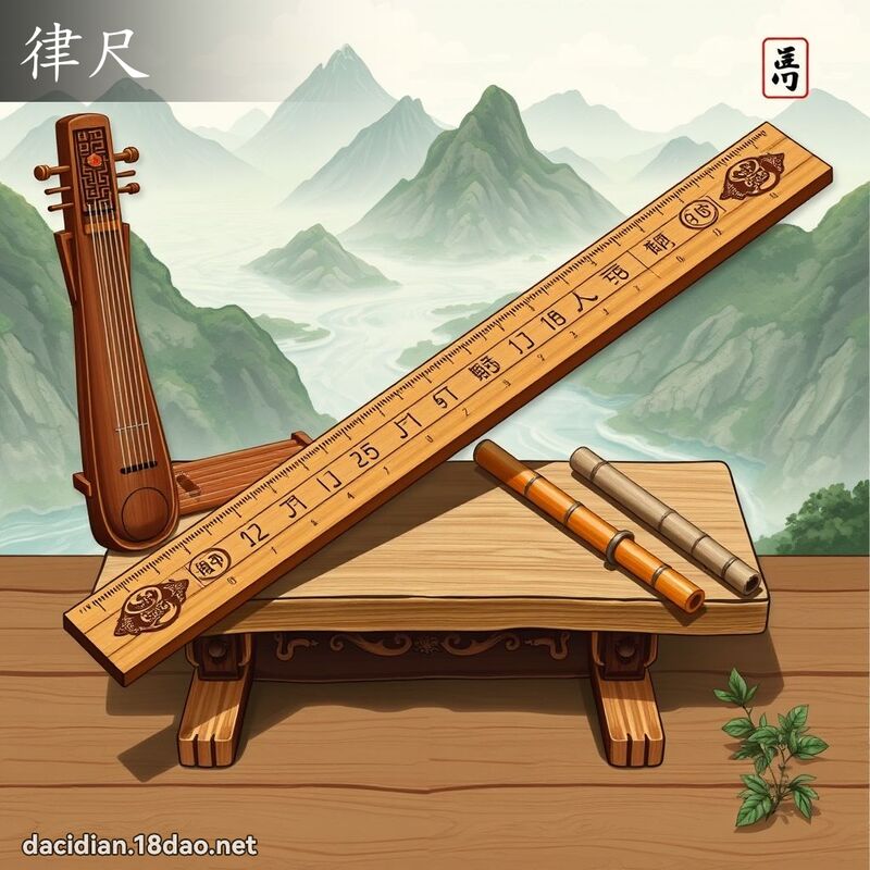 律尺 - 国语大辞典配图