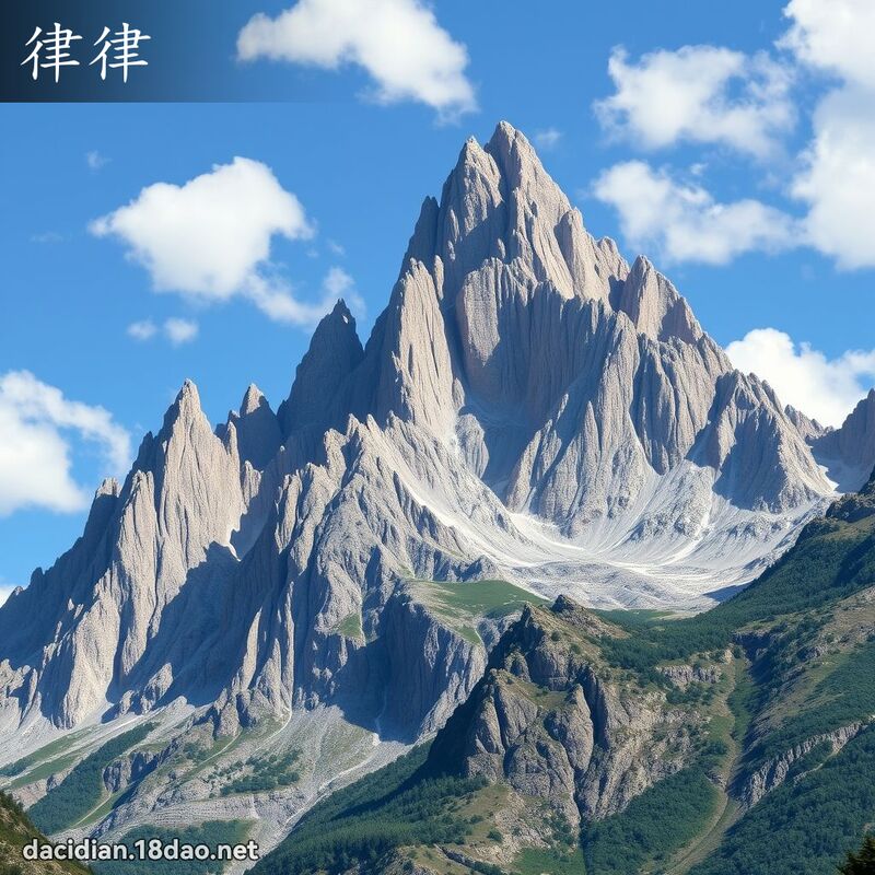 律律 - 國語大辭典配圖