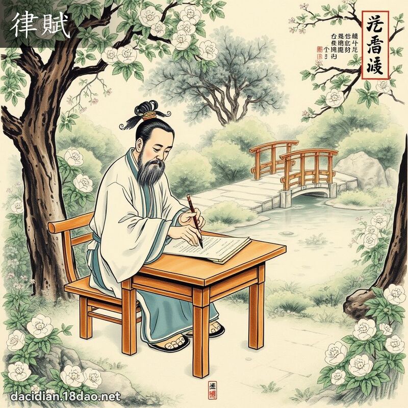律賦 - 國語大辭典配圖