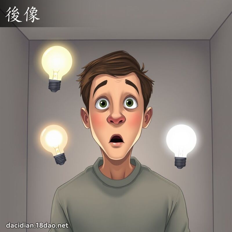后像 - 国语大辞典配图