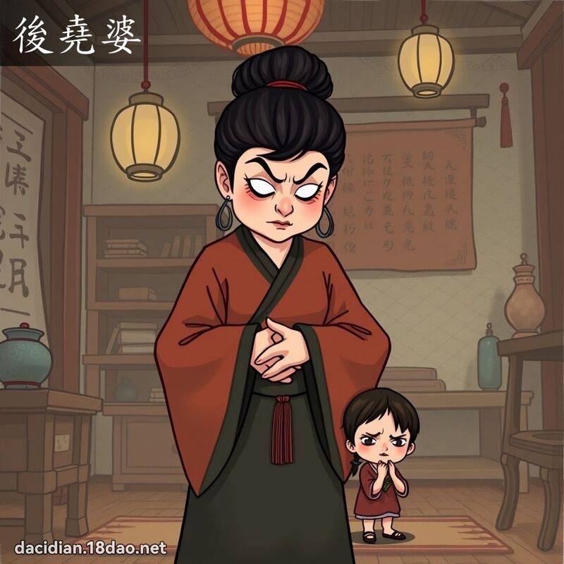 后尧婆 - 国语大辞典配图