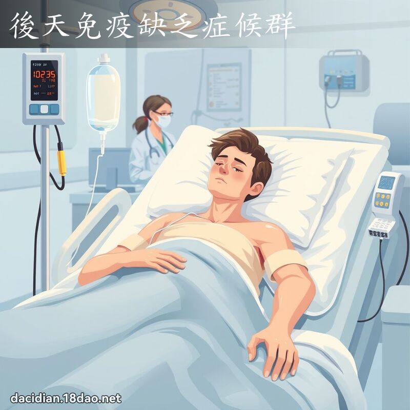 後天免疫缺乏症候群 - 國語大辭典配圖