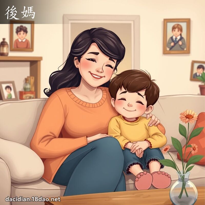 后妈 - 国语大辞典配图