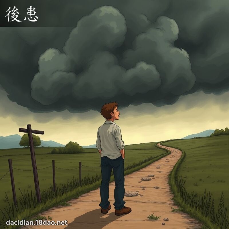 後患 - 國語大辭典配圖