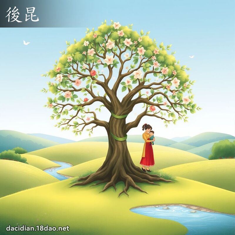 後昆 - 國語大辭典配圖