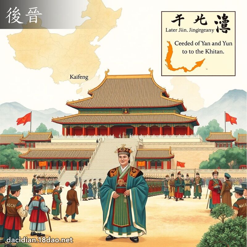 後晉 - 國語大辭典配圖