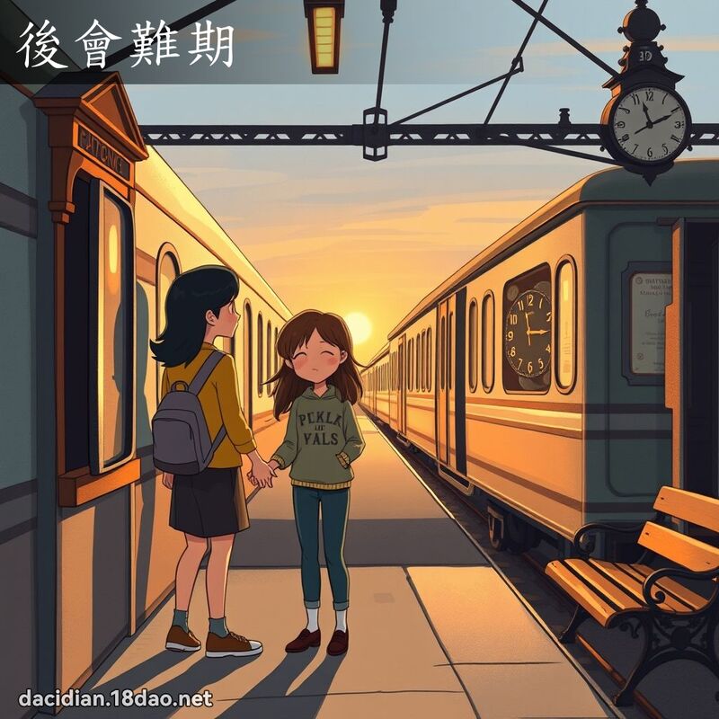 後會難期 - 國語大辭典配圖