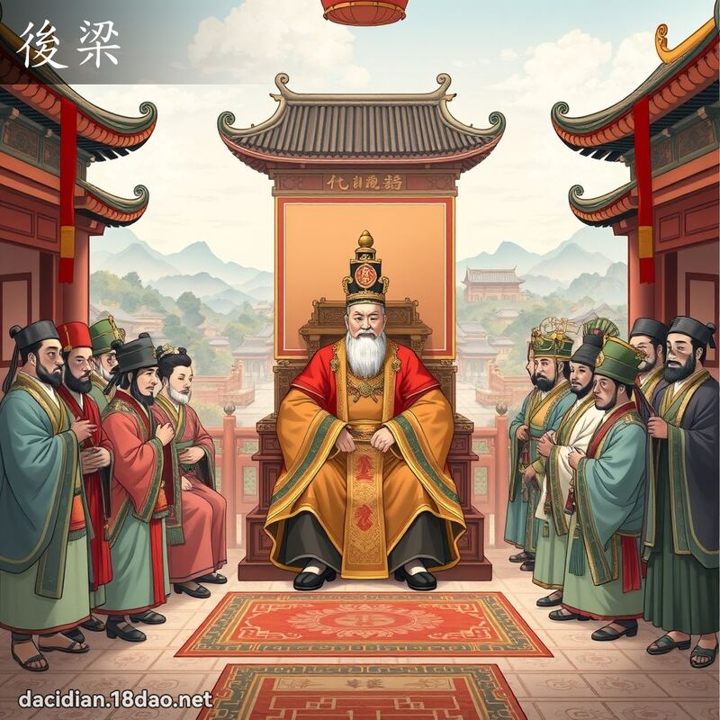 後梁 - 國語大辭典配圖