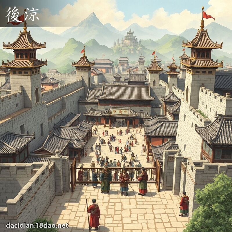 后凉 - 国语大辞典配图